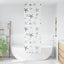Bruserullegardin med kassette 60x240 cm Stofbredde 56 cm