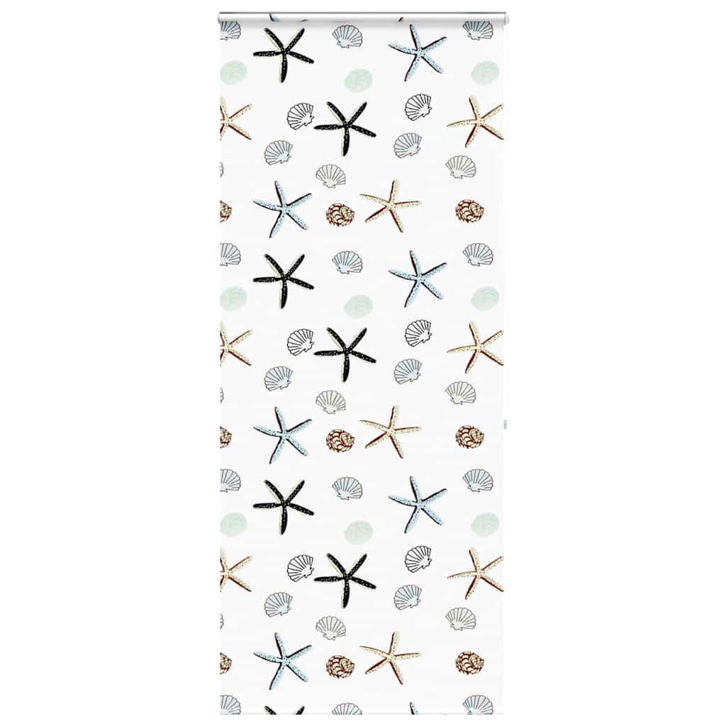 Bruserullegardin med kassette 110x240 cm Stofbredde 106 cm