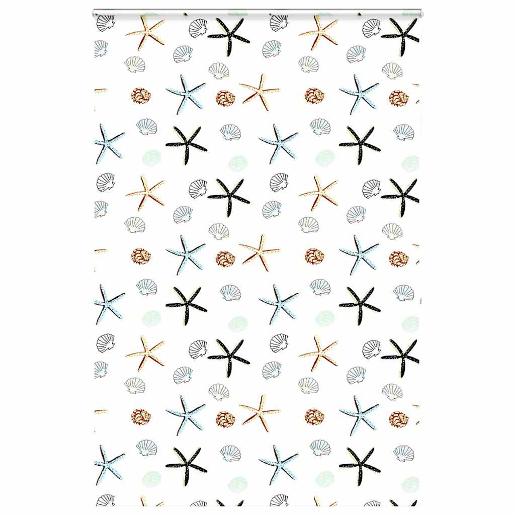 Bruserullegardin med kassette 150x240 cm Stofbredde 146 cm