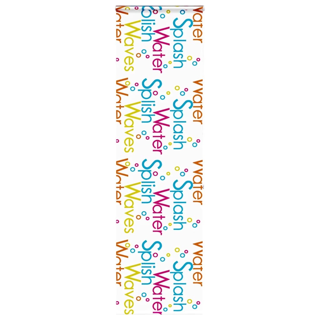 Bruserullegardin med kassette 60x240 cm Stofbredde 56 cm