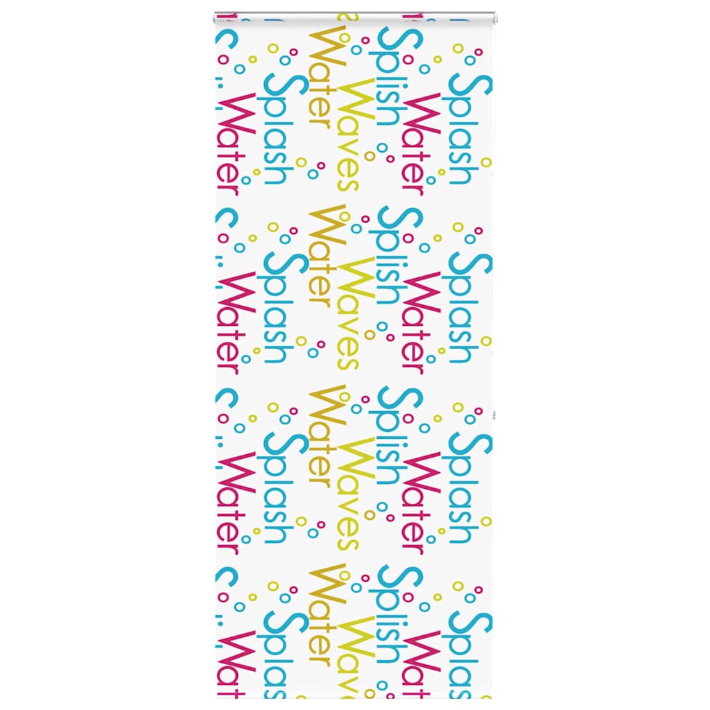 Bruserullegardin med kassette 110x240 cm Stofbredde 106 cm