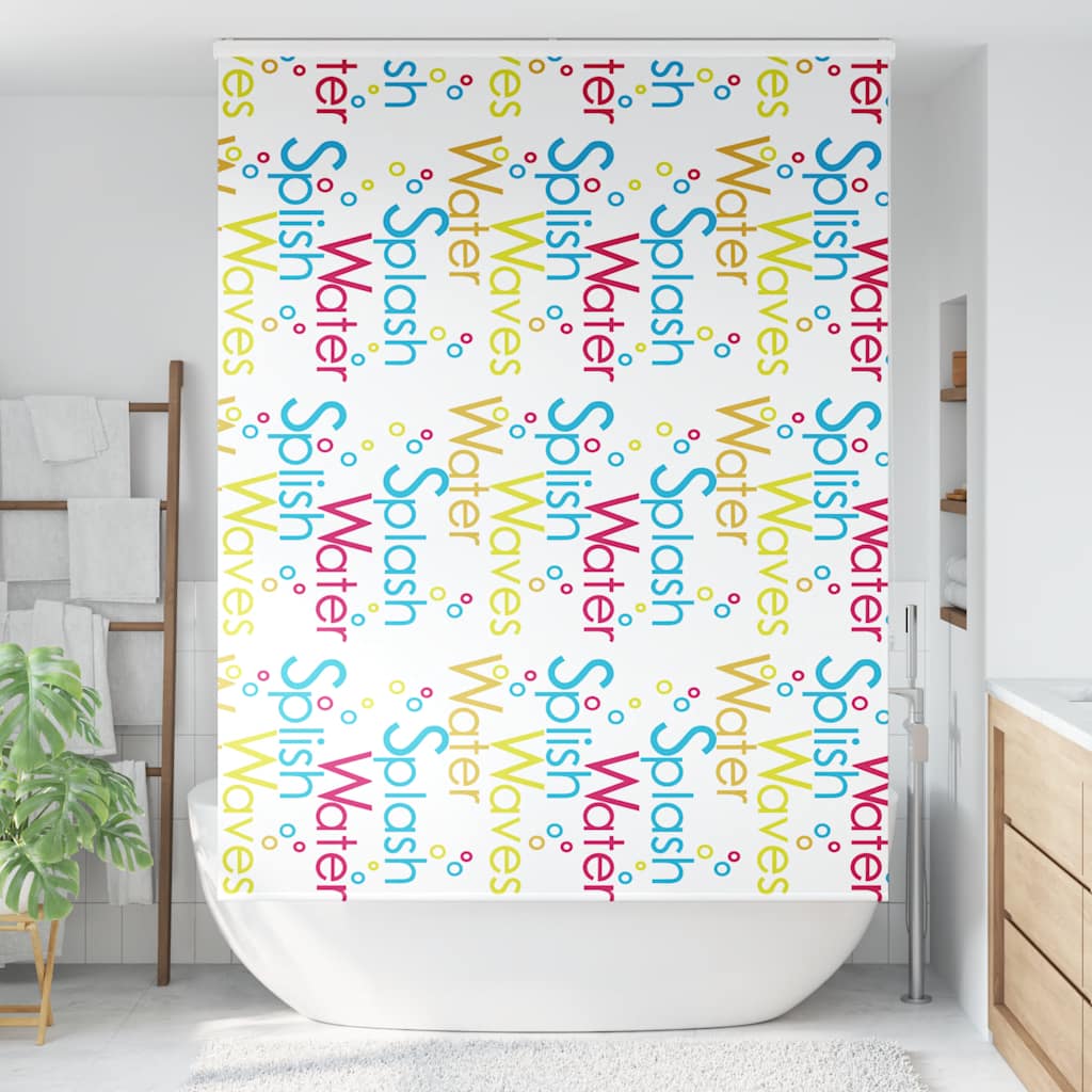 Bruserullegardin med kassette 150x240 cm Stofbredde 146 cm