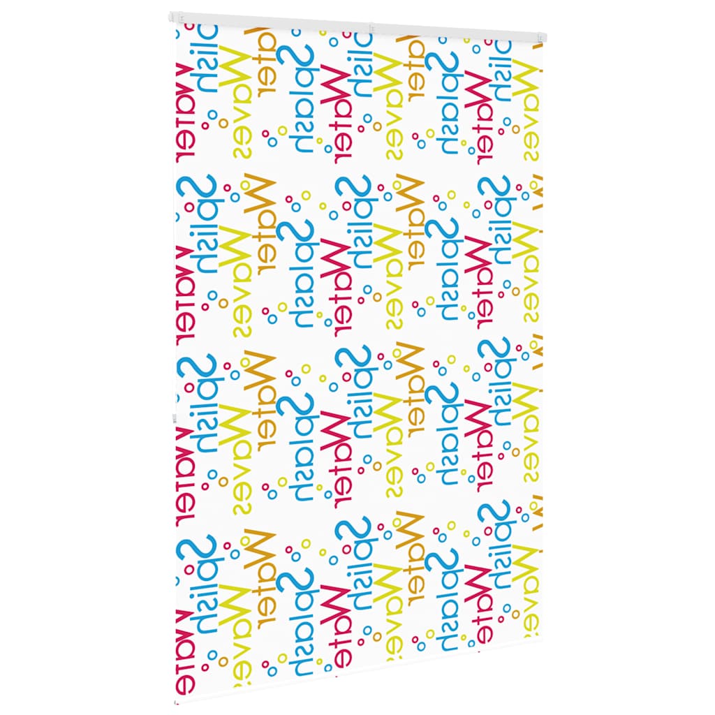 Bruserullegardin med kassette 150x240 cm Stofbredde 146 cm