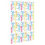 Bruserullegardin med kassette 160x240 cm Stofbredde 156 cm
