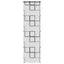 Bruserullegardin med kassette 70x240 cm Stofbredde 66 cm