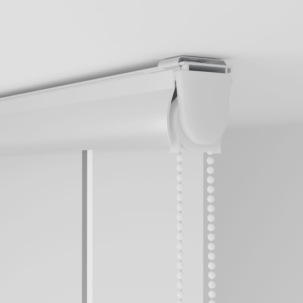 Bruserullegardin med kassette 100x240 cm Stofbredde 96 cm