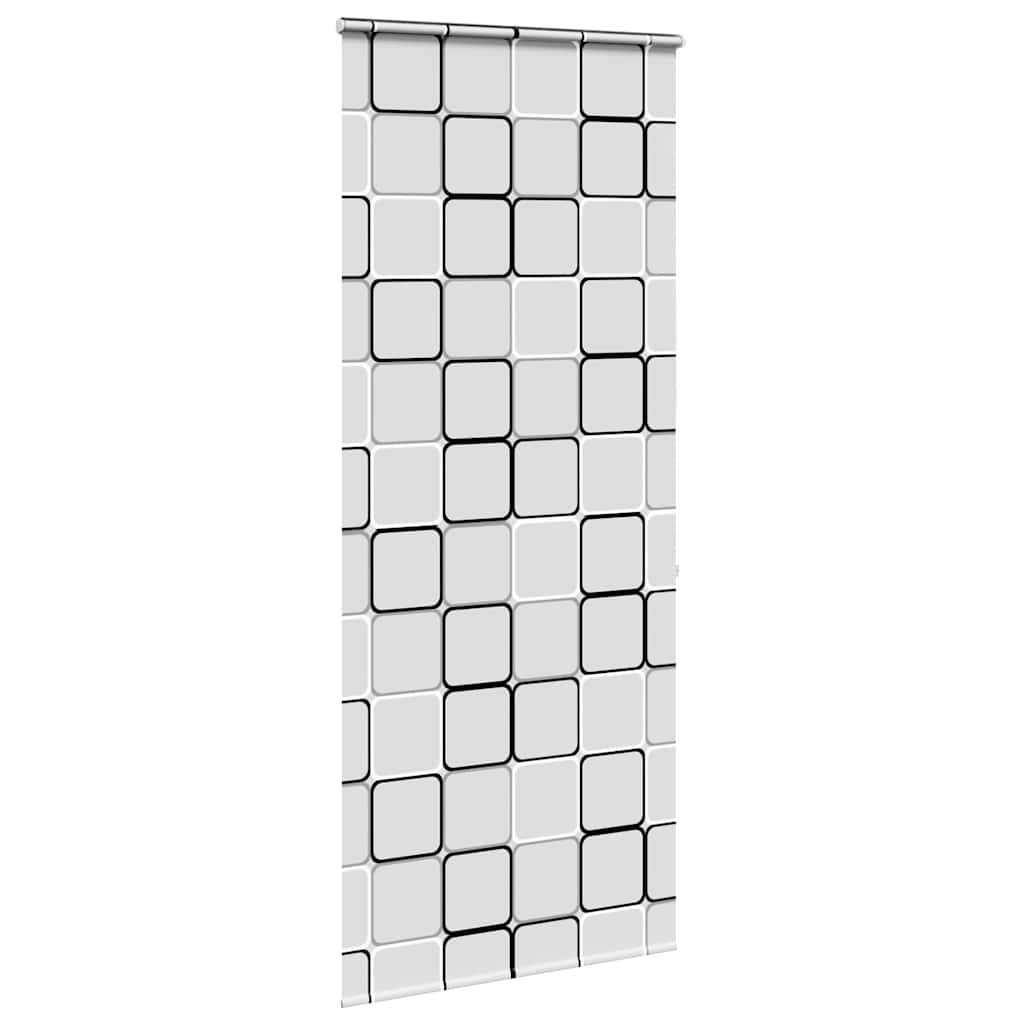 Bruserullegardin med kassette 110x240 cm Stofbredde 106 cm