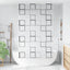 Bruserullegardin med kassette 120x240 cm Stofbredde 116 cm
