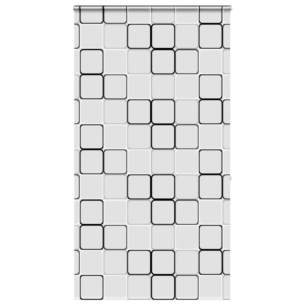 Bruserullegardin med kassette 140x240 cm Stofbredde 136 cm