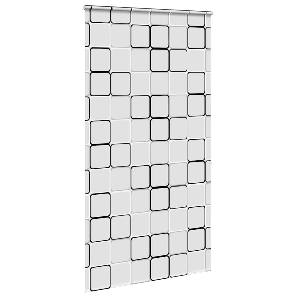 Bruserullegardin med kassette 140x240 cm Stofbredde 136 cm