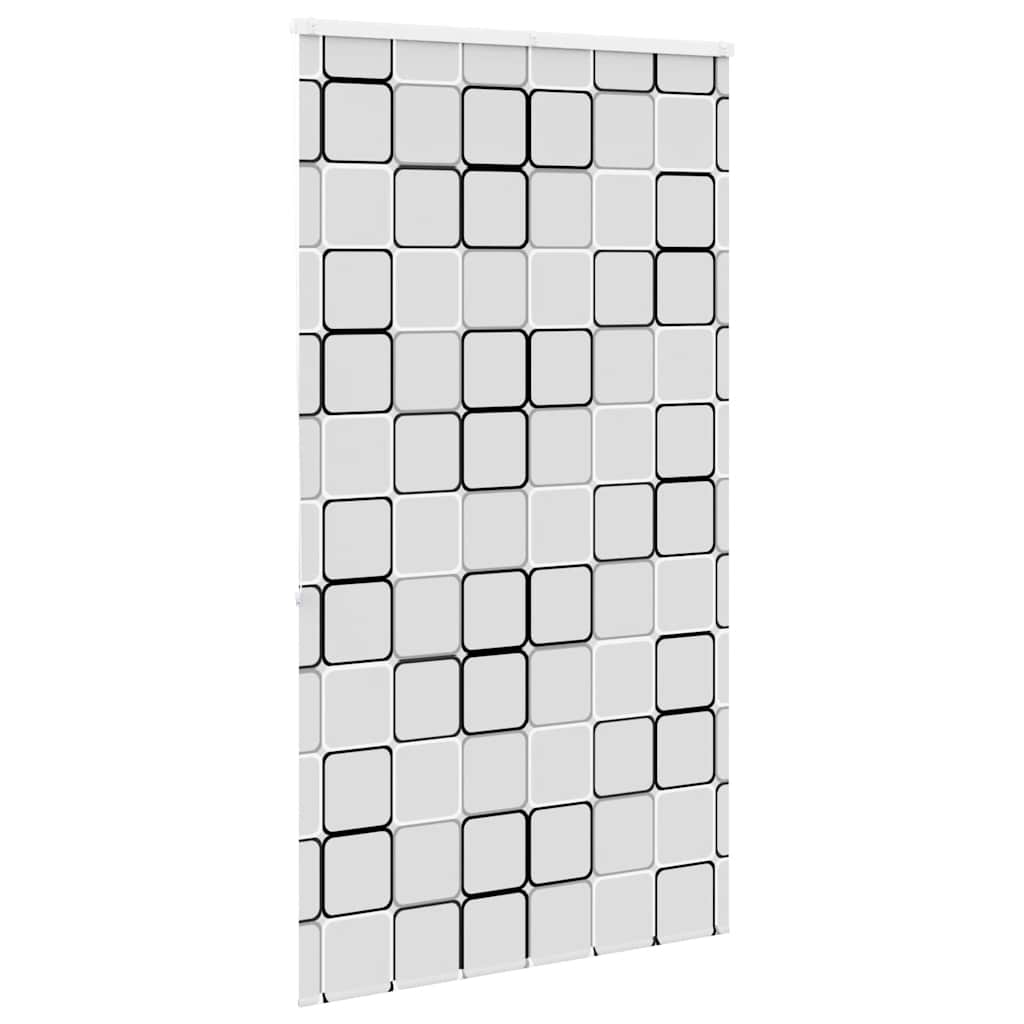 Bruserullegardin med kassette 140x240 cm Stofbredde 136 cm