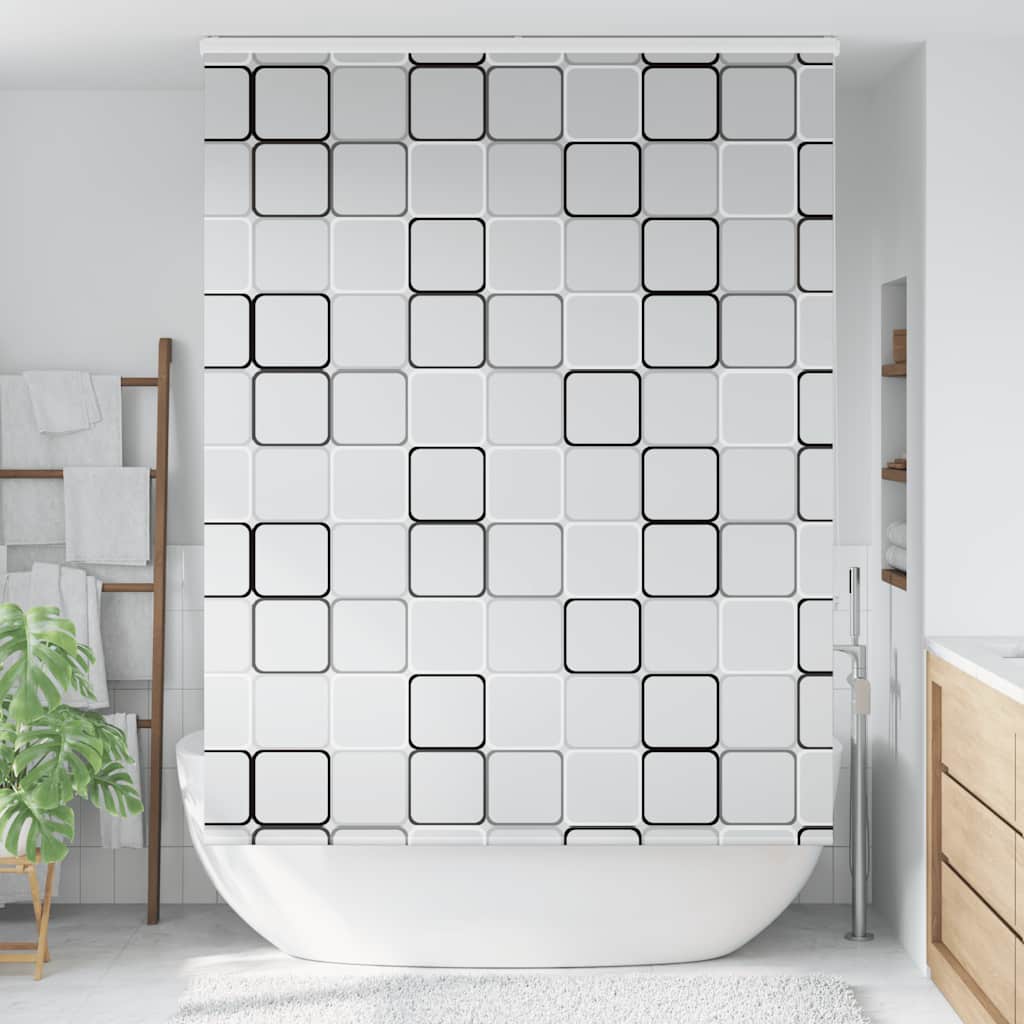 Bruserullegardin med kassette 160x240 cm Stofbredde 156 cm