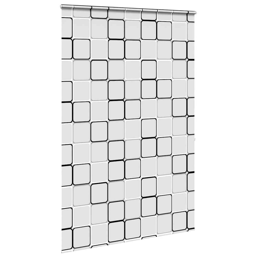 Bruserullegardin med kassette 160x240 cm Stofbredde 156 cm