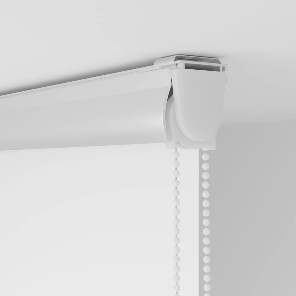Bruserullegardin med kassette 90x240 cm Stofbredde 86 cm