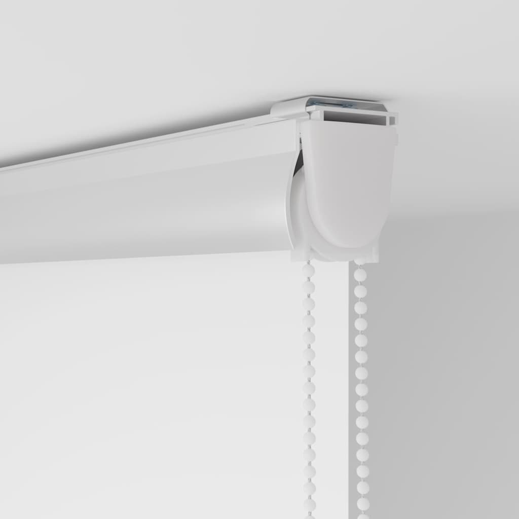 Bruserullegardin med kassette 110x240 cm Stofbredde 106 cm