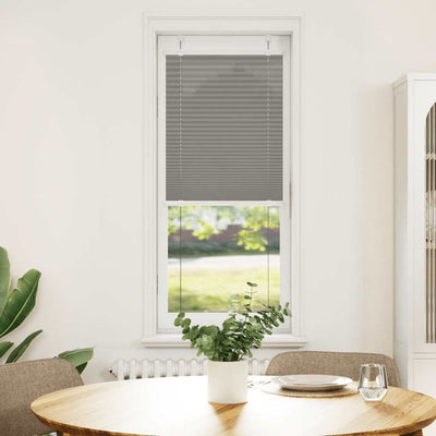 Plisségardin Antracit 40x100 cm Stofbredde 39,4 cm Polyester