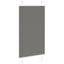 Plisségardin Antracit 75x100 cm Stofbredde 74,4 cm Polyester