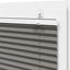Plisségardin Antracit 110x100 cm Stofbredde 109,4 cm Polyester