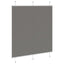 Plisségardin Antracit 120x100 cm Stofbredde 119,4 cm Polyester