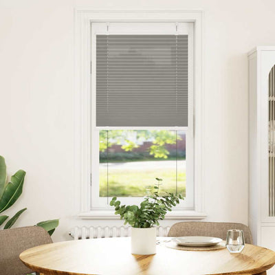 Plisségardin Antracit 55x150 cm Stofbredde 54,4 cm Polyester