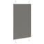 Plisségardin Antracit 75x150 cm Stofbredde 74,4 cm Polyester