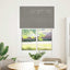 Plisségardin Antracit 85x150 cm Stofbredde 84,4 cm Polyester