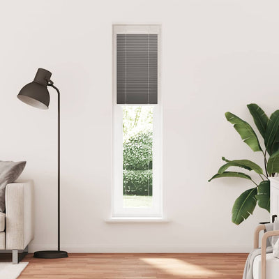 Plisségardin Antracit 40x200 cm Stofbredde 39,4 cm Polyester