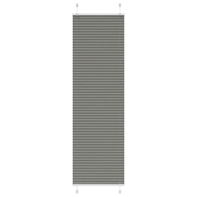 Plisségardin Antracit 65x200 cm Stofbredde 64,4 cm Polyester