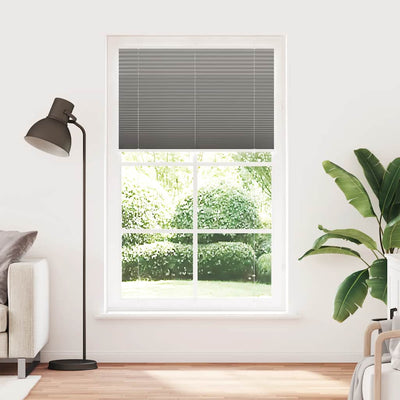 Plisségardin Antracit 115x200 cm Stofbredde 114,4 cm Polyester
