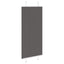 Plisségardin Sort 60x150 cm Stofbredde 59,4 cm Polyester