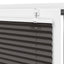 Plisségardin Sort 100x150 cm Stofbredde 99,4 cm Polyester