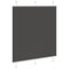 Plisségardin Sort 115x150 cm Stofbredde 114,4 cm Polyester