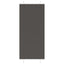 Plisségardin Sort 85x200 cm Stofbredde 84,4 cm Polyester