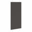 Plisségardin Sort 95x200 cm Stofbredde 94,4 cm Polyester