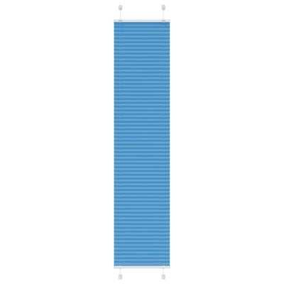 Plisségardin Blå 45x200 cm Stofbredde 44,4 cm Polyester