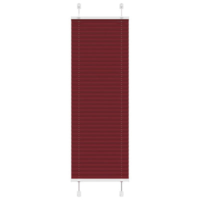 Plisségardin Bordeauxrød 50x100 cm Stofbredde 49,4 cm Polyester