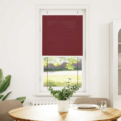 Plisségardin Bordeauxrød 60x100 cm Stofbredde 59,4 cm Polyester
