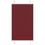 Plisségardin Bordeauxrød 75x100 cm Stofbredde 74,4 cm Polyester