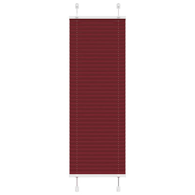 Plisségardin Bordeauxrød 45x150 cm Stofbredde 44,4 cm Polyester