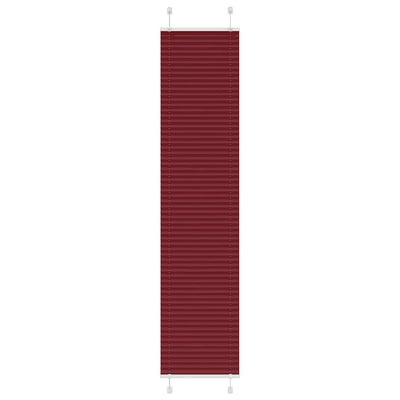 Plisségardin Bordeauxrød 45x200 cm Stofbredde 44,4 cm Polyester