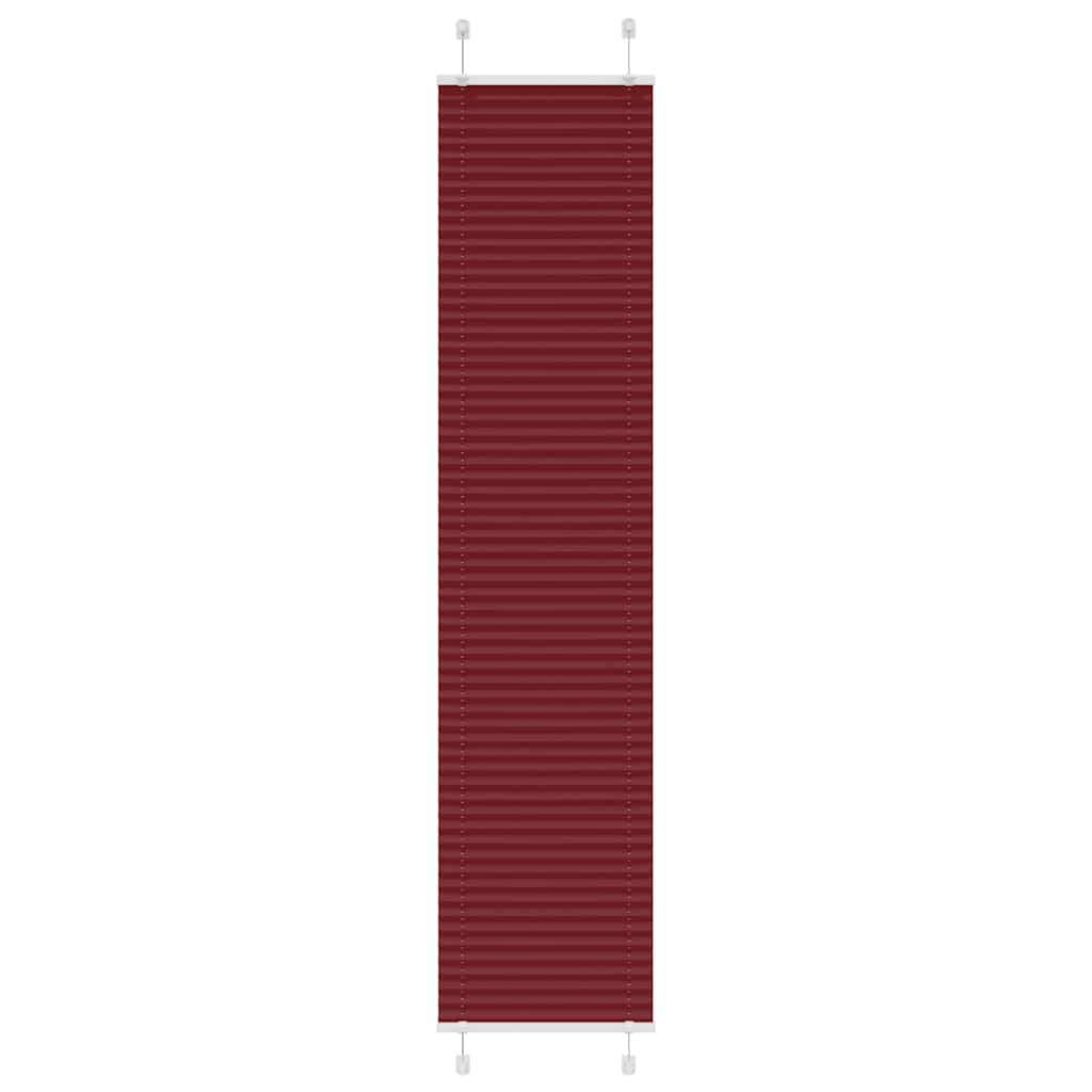 Plisségardin Bordeauxrød 50x200 cm Stofbredde 49,4 cm Polyester