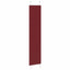 Plisségardin Bordeauxrød 50x200 cm Stofbredde 49,4 cm Polyester