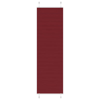 Plisségardin Bordeauxrød 55x200 cm Stofbredde 54,4 cm Polyester