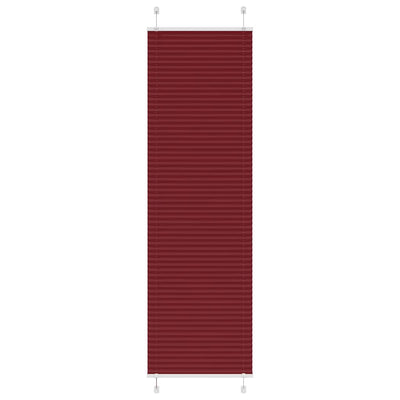 Plisségardin Bordeauxrød 60x200 cm Stofbredde 59,4 cm Polyester