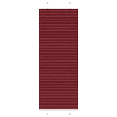 Plisségardin Bordeauxrød 70x200 cm Stofbredde 69,4 cm Polyester
