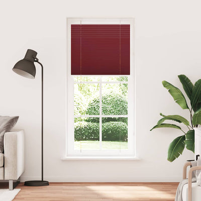 Plisségardin Bordeauxrød 100x200 cm Stofbredde 99,4cm Polyester