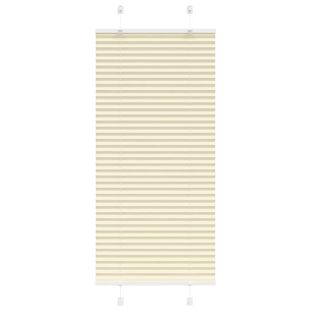Plisségardin fløde 65x100 cm Stofbredde 64,4 cm Polyester