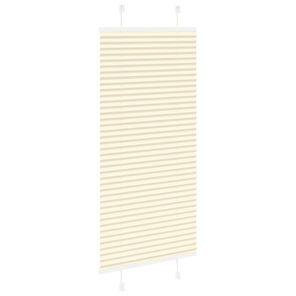 Plisségardin fløde 65x100 cm Stofbredde 64,4 cm Polyester