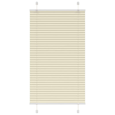Plisségardin fløde 75x100 cm Stofbredde 74,4 cm Polyester