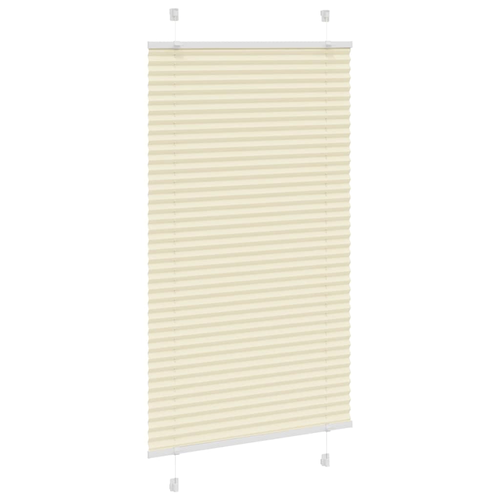 Plisségardin fløde 75x100 cm Stofbredde 74,4 cm Polyester